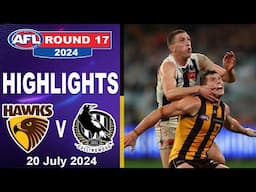 HIGHLIGHTS | Hawthorn Hawks v Collingwood Magpies | 2024 AFL