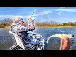 The BEST Winter Fishing Lure For Bass!