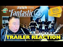 THE FANTASTIC FOUR : First Steps - Official Trailer & Launch REACTION | @marvel