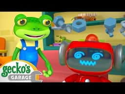 Gecko Gets Sick! 🤧🛠️ Taking Care | Gecko's Garage | Learning Videos for Kids 🛻🐸🛠️