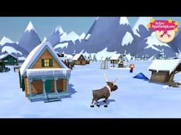 Disney Frozen ❄️ Fly through Arendelle Village & find Anna, Elsa, Olaf ⛄ Fun for Kids