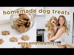 Easy Homemade Dog Treats Recipe | Healthy Dog Cookies