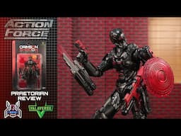 Valaverse Action Force PRAETORIAN Crimson Shadow Technologies Android Trooper Series 5 Figure Review