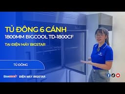 TỦ ĐÔNG 6 CÁNH 1800MM BIGCOOL TD-1800CF - HIỆN ĐẠI - AN TOÀN -TIẾT KIỆM ĐIỆN TỐI ƯU