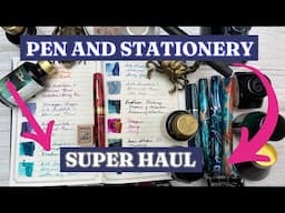 Pen and Stationery Super Haul!