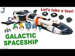 LEGO City 2025 Galactic Spaceship 60446 Unboxing, Tour, & Review