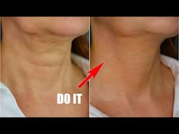 DO IT to KEEP your NECK young | Sagging neck, turkey neck, wrinkles on the neck