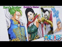 Drawing Strawhat Crews Evil Twins (Holy Knight) | One Piece | ワンピース