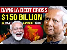 How Bad is Bangladesh Economic Crisis : Debt, Inflation, Growth, Food, Export | India vs Bangladesh