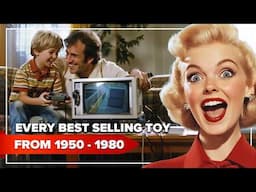 ICONIC Toys of the Past, The RAREST and MOST POPULAR from the 1950s - 1980s!