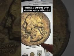 $15,000 Amusement Park Quarter Error - Was A Mint Employee Having Fun? #valuablecoins #errorcoins