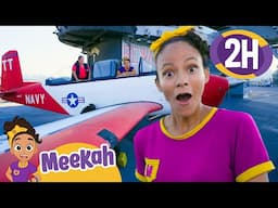 Meekah Flies Her Own PLANE! | Blippi and Meekah Best Friend Adventures | Educational Videos for Kids