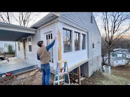 MY FIRST HOME // SIDING REPAIR AND PAINTING // EP. 13