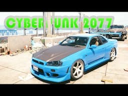 Nissan Skyline GT R R34 / Cyberpunk 2077 Mods