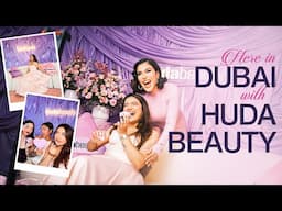 I AM IN DUBAI WITH HUDA BEAUTY 🥹🧿!!!