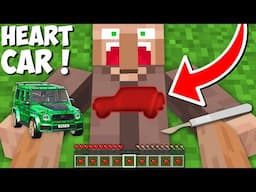 Best way TO GET VILLAGERS HEART CAR in Minecraft ! MERCEDES-BENZ G-CLASS !