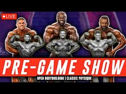 LIVE 🔴 Pre-Game Show - Mr Olympia 2024 | WHO WILL WIN??? *Special Guest*