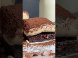 Small Batch ‘Brown Butter’ Vegan Tiramisu Brownies!! No eggs, no dairy- for tiramisu lovers only!