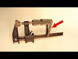 Stop F-clamps from vibrating loose with a Ranger band.