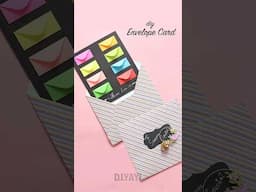 DIY Envelope Card – Easy & Cute Handmade Card Tutorial! #diy #giftideas #papercrafts