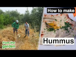 How to Make Hummus | From the Garden