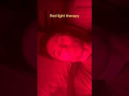 Red light therapy puts me to sleep #redlighttherapy #skincare #beautydevices