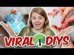 DOLLAR TREE DIYs That Are GOING VIRAL in 2024! | Krafts by Katelyn