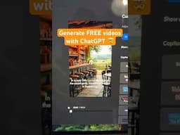 Generate FREE videos with ChatGPT 🤯