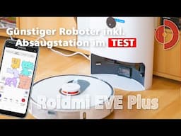 Roidmi Eve Plus Test - Günstiger Saugroboter inkl. Absaugstation  überzeugt [ Saugroboter Test]