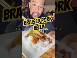 Because the one guy who does the mukbangs makes it look good. Braised pork belly recipe. #food