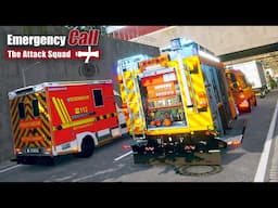 Car Fire In a Tunnel | Emergency Call 112 - The Attack Squad