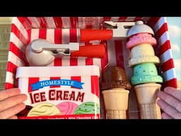 Ice Cream toy set unboxing