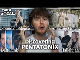 DISCOVERING PENTATONIX! (Hallelujah, The Sound of Silence, Daft Punk, Amazing Grace | Reaction)