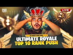 ULTIMATE ROYALE HARD LOBBY / TOP 10 / PUBG MOBILE