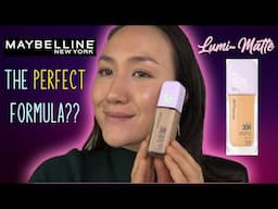 Maybelline LUMI MATTE Foundation // All Day Wear Test & Review