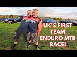 UK’s First Team Enduro MTB Race in Scotland… Harder than expected!