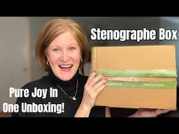 Opening the Stenograph Box for February 2025 | A Cozy Afternoon Awaits