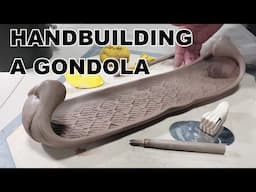 How to Make a Gondola Serving Tray - Ceramics Handbuilding