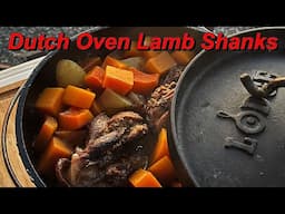 Dutch Oven Braised Lamb Shanks