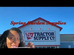 Tractor Supply  Spring Vegetable Garden Inventory Supplies And Plants 2025