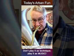 Arban Intervals - Play MUSIC, Not Notes. Euphonium, Cornet, Trumpet, Tuba, Baritone Horn