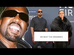 KANYE BRAGS ABOUT THE STUNT HE & HIS WIFE PULLED TO OUTSHINE THE GRAMMYS!