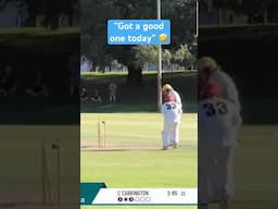 Send to a friend who would say they got a good ball after doing this 🤣 #crickethumor #cricketmatch