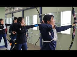 Korean National Sporting University (KNSU) Archers Training