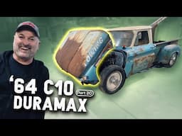 Twin Turbo Duramax C10 gets a Kustom Tilt-Hood! #TTDmaxC10 [EP20]