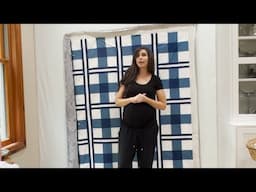 How to Wall Baste with Pins, New Pattern and a Quilt-along