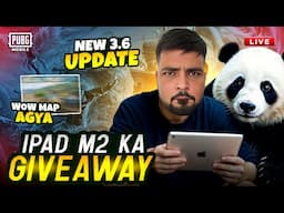 NEW IPAD GIVEAWAY - 3.6 UPDATE HERE & ROYALPASS  - PUBG LIVE STREAM