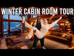 OUR WINTER GETAWAY CABIN TOUR! *IN THE MIDDLE OF NOWHERE*