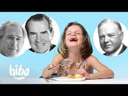 Kids Try Favorite Foods of U.S. Presidents | HiHo Kids