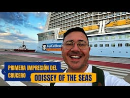 Me subí al Odyssey of the Seas en Italia | 🛳️It’sCruiseDay✨